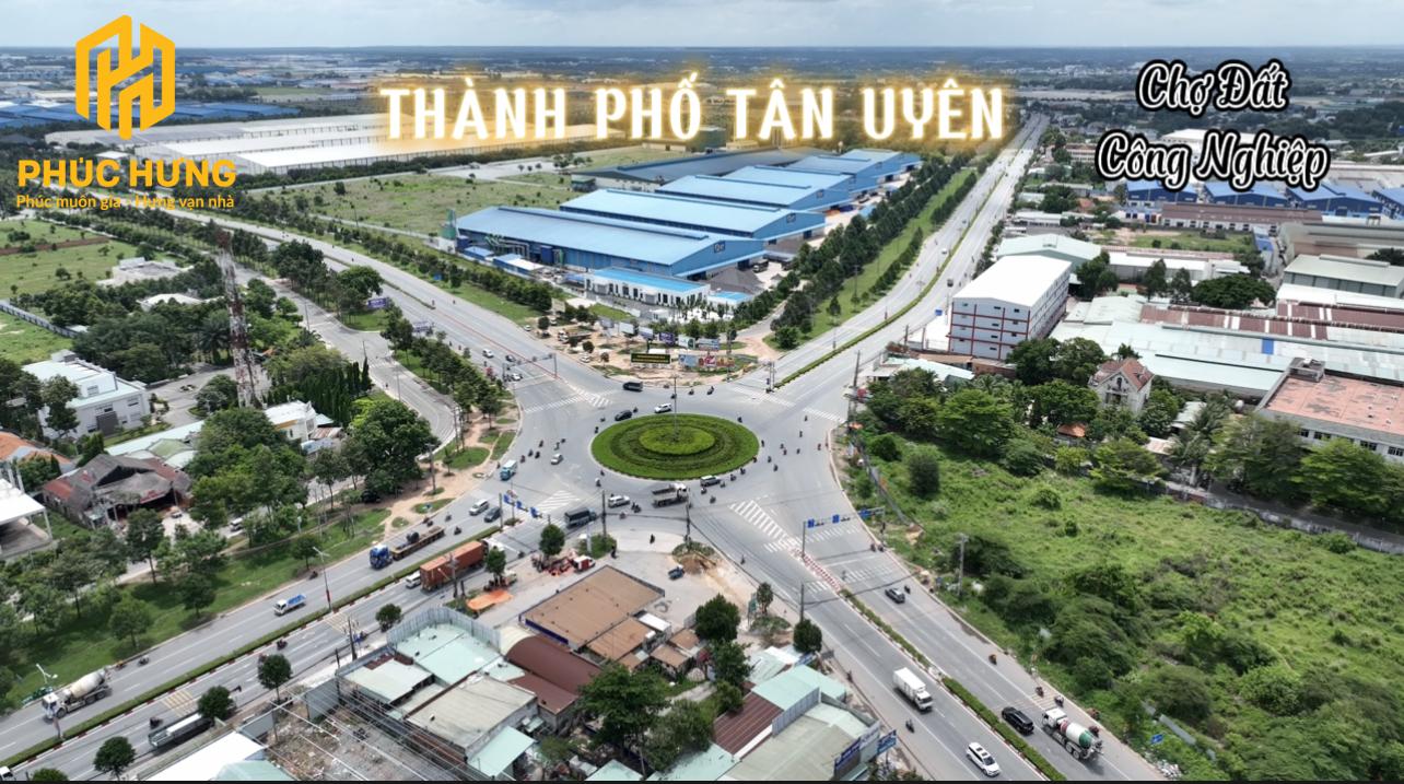 Lô đất 4,2ha mặt tiền ĐT745 tọa lạc tại vị trí đắc địa, ngay trung tâm Thành Phố Tân Uyên, tỉnh Bình Dương